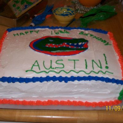Gator Cake