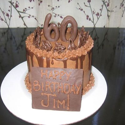 60Th Birthday Cake
