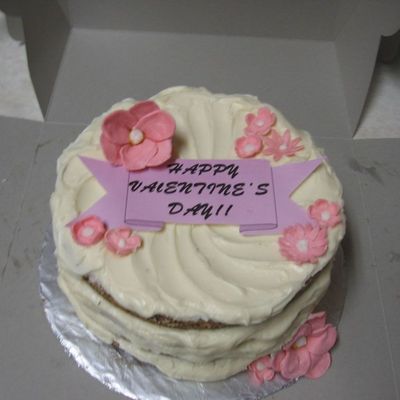 Valentine's Cookie Cake