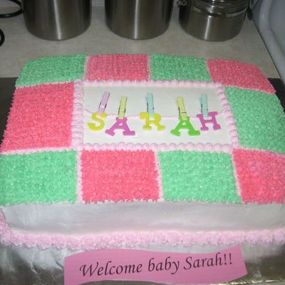 Baby Shower Cake