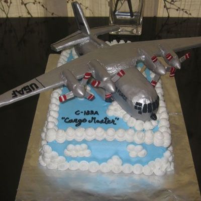 Bomber Jet Cake