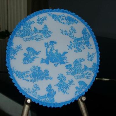 Blue And White 10 Inch Sugar Cookies