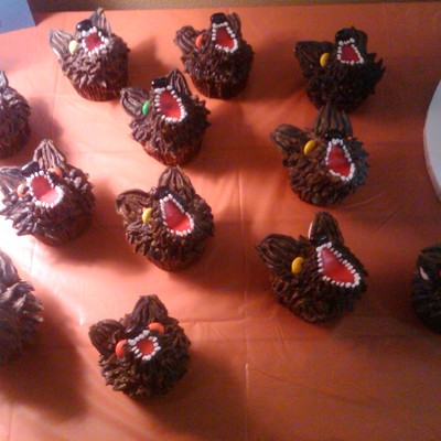 Werewolf Cupcakes