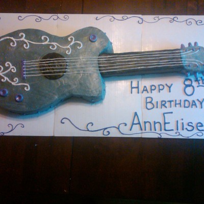 Guitar Cake