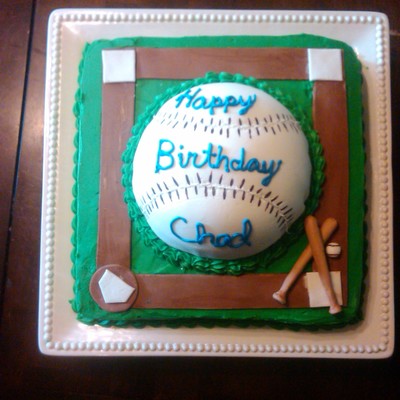 Baseball Cake