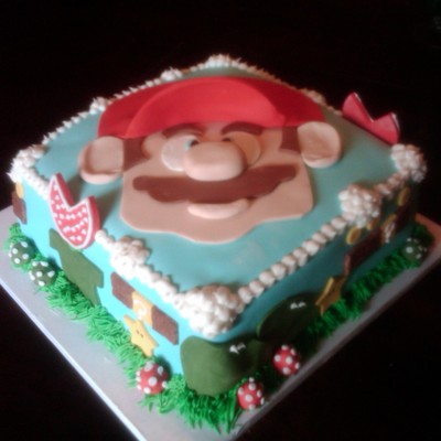 Super Mario Cake