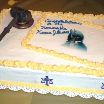Cake For An Attorney Who Made Judge