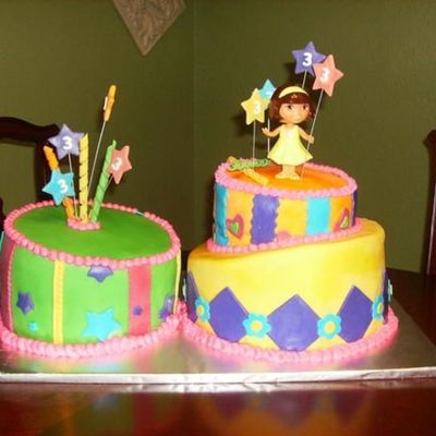 Dora The Explorer Birthday Cake