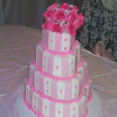 Heart Striped Wedding