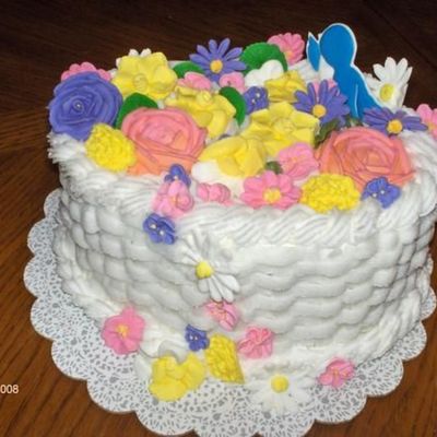 Wilton Course 2 Final Cake