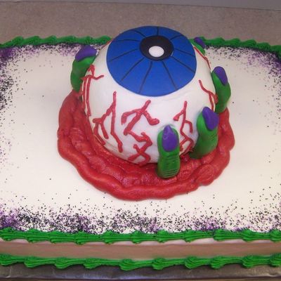 Eyeball Cake