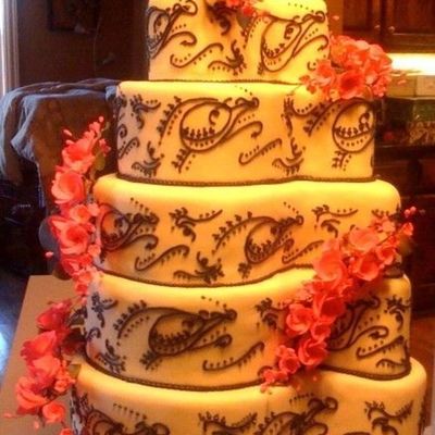 Paisely Black & White