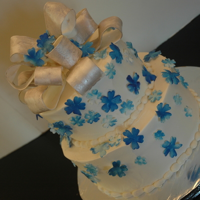 Wedding Anniversary Cake