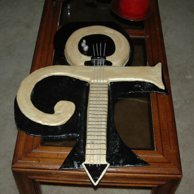 Prince Guitar Groom's Cake