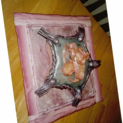 Ballet Slippers On Pillow