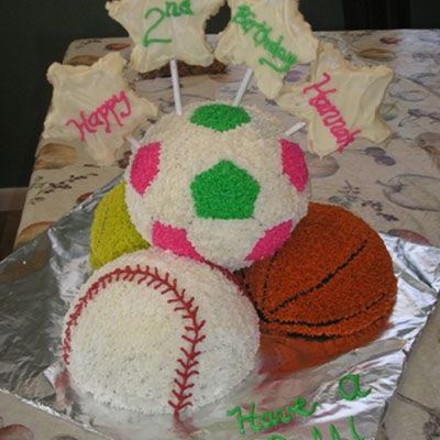 Sports Ball Cake