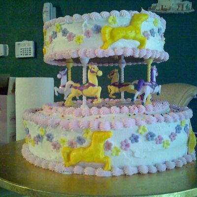 Carousel Cake