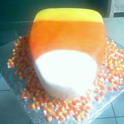 Candy Corn Cake