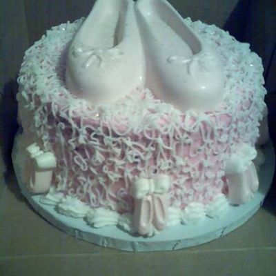 Ballerina Slipper Cake