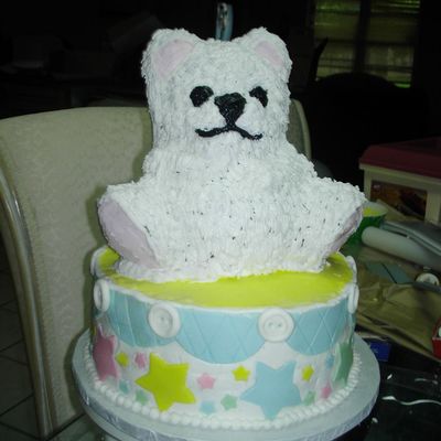 Baby Shower Bear Cake