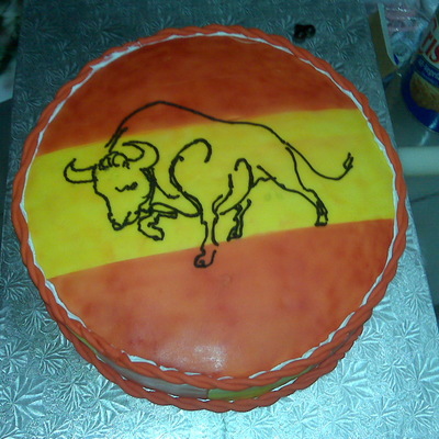 Spanish Bull Cake
