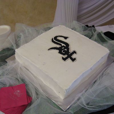 White Sox Groom's Cake