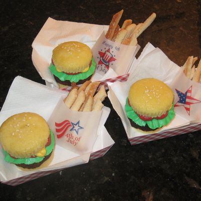 Hamburgers And Fries