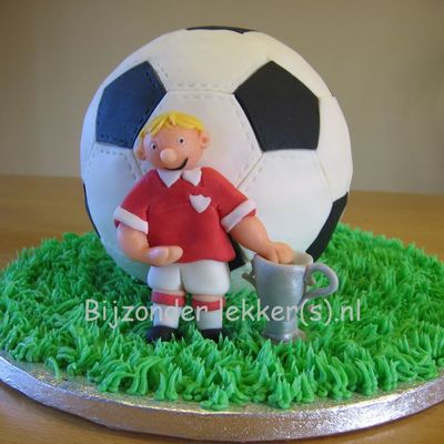 Soccer Ball With Player And Cup