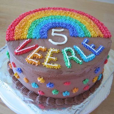 Chocolate Rainbow Cake From Course One Book