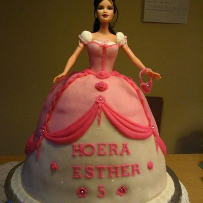 Pink Doll Cake