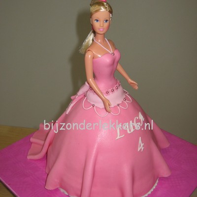 Pink Doll Cake