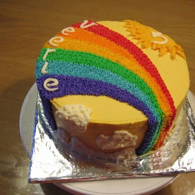 Rainbow Cake