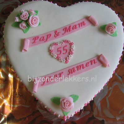 55 Years Together A Real Granny Cake