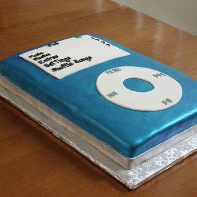 Alternate View Of Ipod Cake