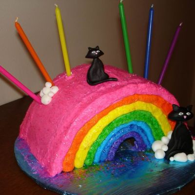 Jessie Rose's Rainbow (With Kitties, Of Course)