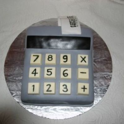 Calculator Cake