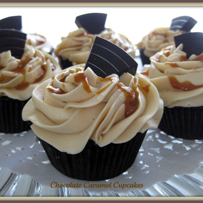Chocolate Caramel Cupcakes