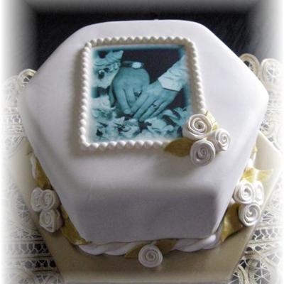 50Th Anniversary Cake