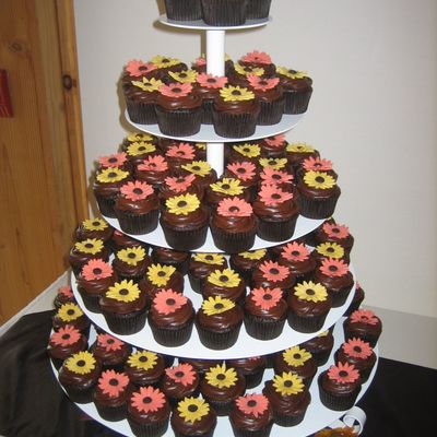 Fall Wedding Cupcakes