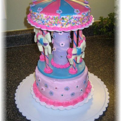 Carousel Cake