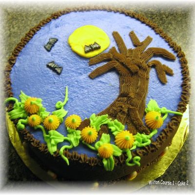 Halloween Cake For Cake Course