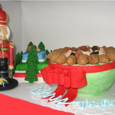 Nutcracker With Mixed Nut Bowl