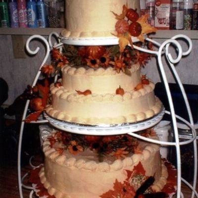 Autumn Wedding Cake