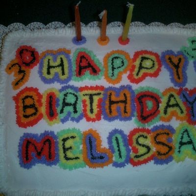 Happy 30Th Birthday Melissa