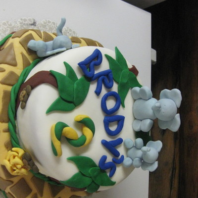 Jungle Cake For Brody