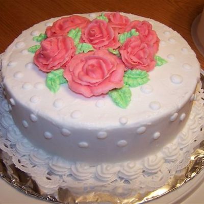 First Rose Cake