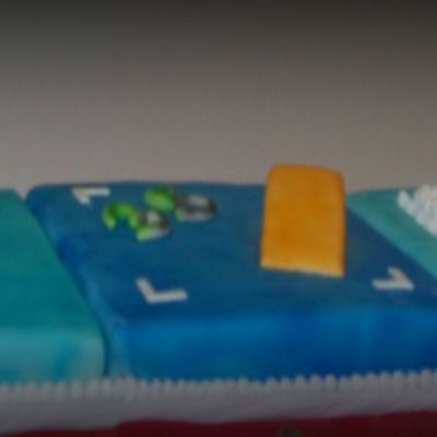 Gymnastics Cake