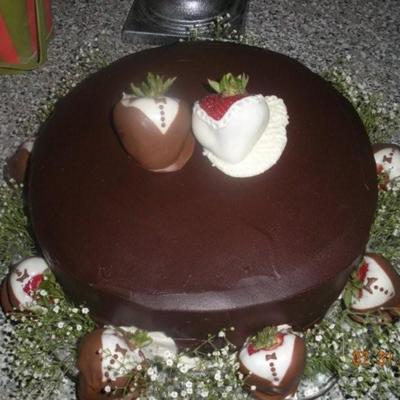 Chocolate Strawberry Bride And Groom