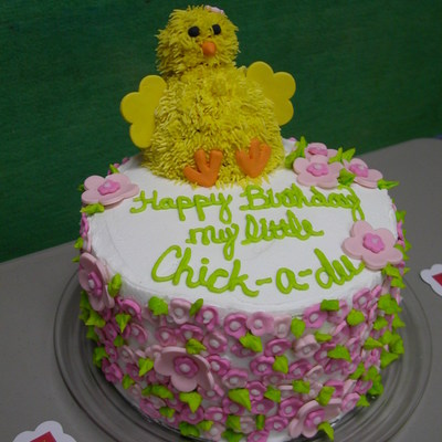 My Little Chick A Dee Birthday Cake