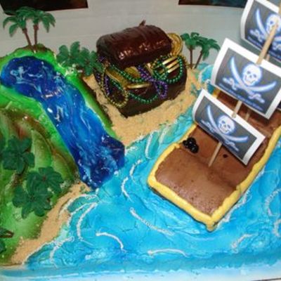 Pirate Theme Cake